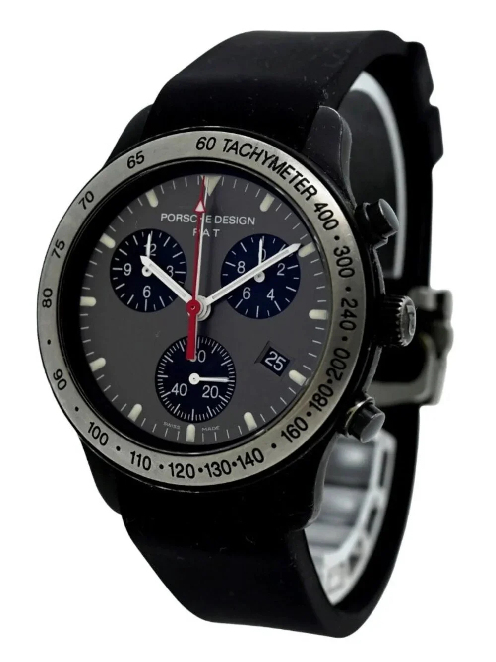Porsche Design by Eterna 40mm Men's Chronograph Titanium Watch- Ref: 6610.14!